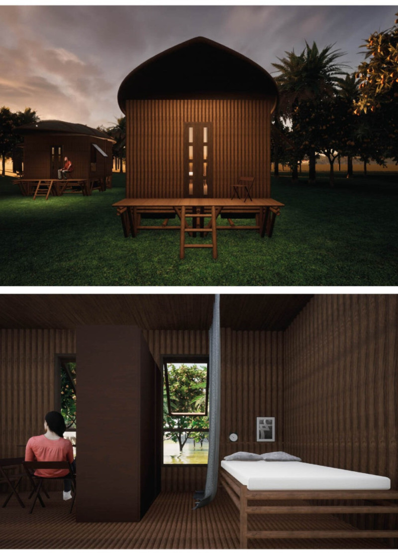 Floating Bamboo Structures Elevating Community Resilience in Flood-Prone Areas