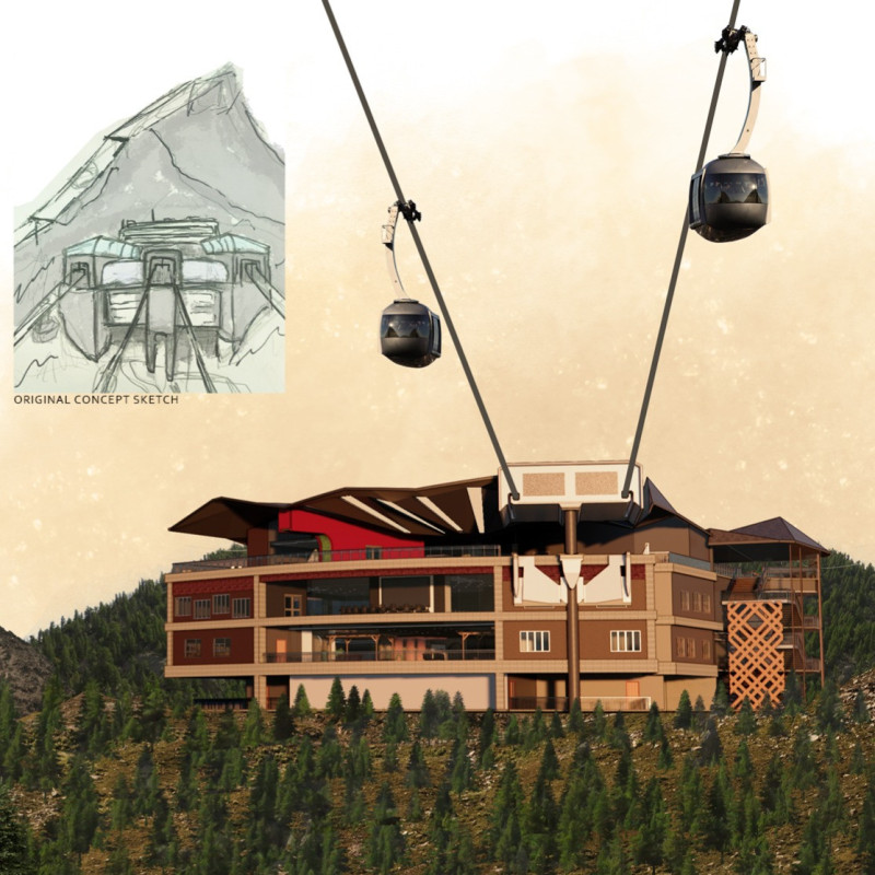 Charred Wooden Shingles and Flexible Spaces Create a Remote Work Hub in Mountainous Terrain