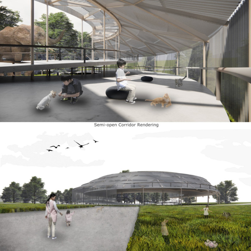 Therapeutic Spaces Crafted with Polycarbonate and Timber for Children’s Wellness