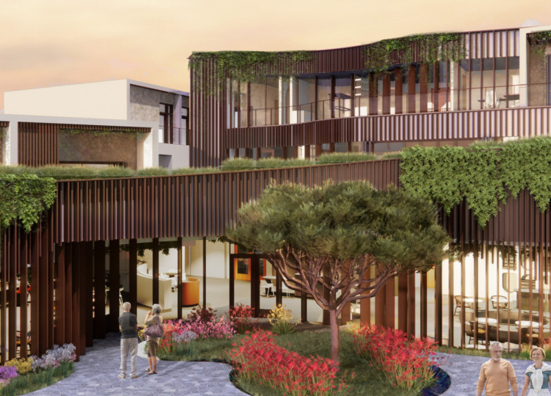 Harmonious Living Designed with Cross-Laminated Timber Panels and Sustainable Landscaping