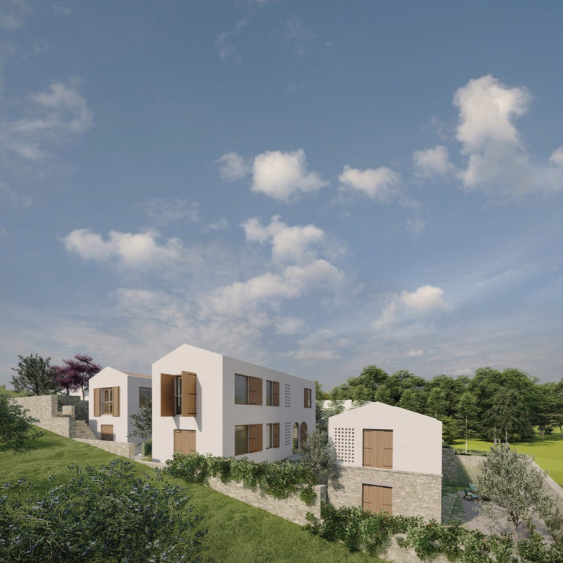 Biomorphic Design in Local Stone and Terracotta for Agritourism Experience