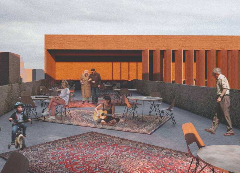 Charred Wooden Shingles and Natural Light Enhance Community Wellness Space in Portugal