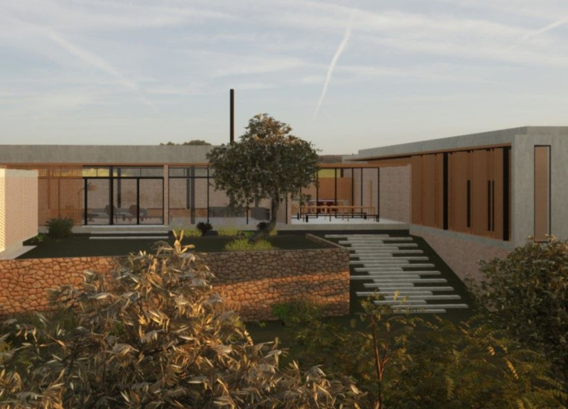 Charred Wooden Shingles and Natural Stone Define an Eco-Friendly Retreat in Italy