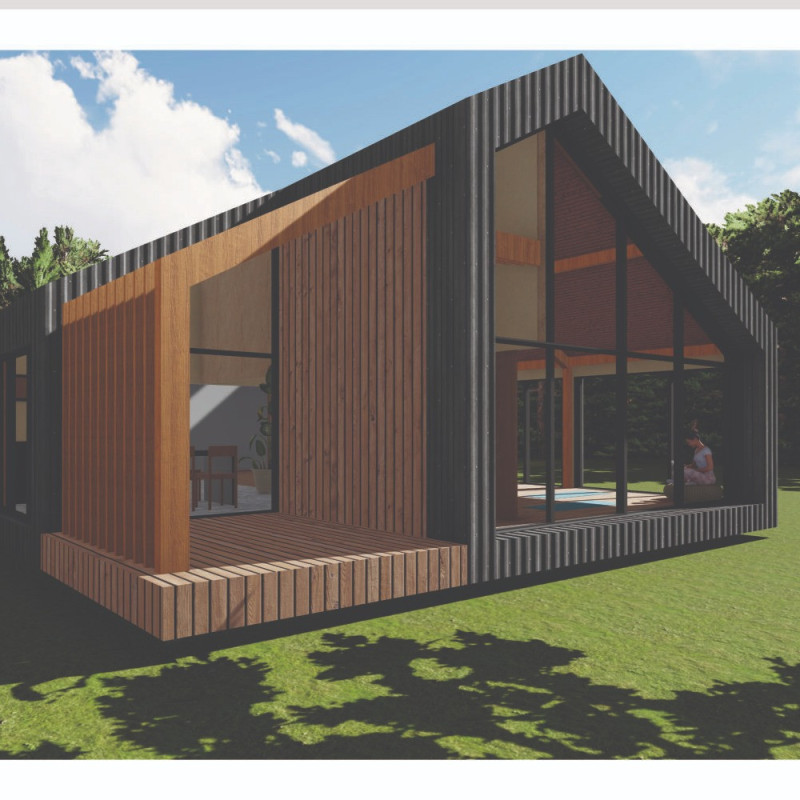 Cross-Laminated Timber Wellness Spaces Embracing Forest Views