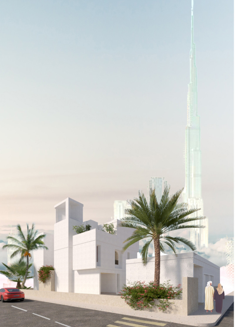 Charred Wooden Shingles and Coral Stone Form a Sustainable Family Residence in a Dynamic Urban Context