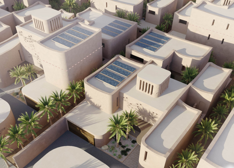 Natural Stone and Green Concrete Create Sustainable Family Living in an Adaptable Courtyard Home