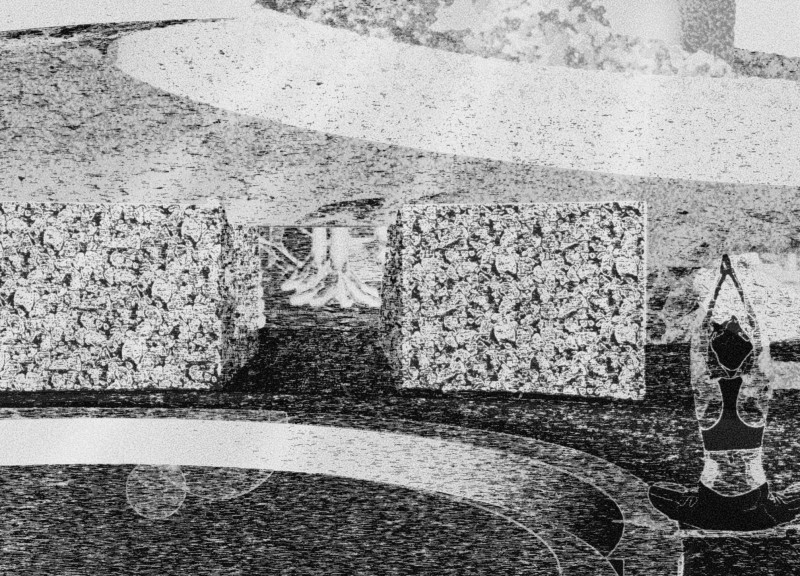 Natural Stone and Earth Construction Forming Circular Communal Spaces