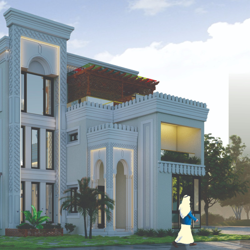 Integrated Vegetable Garden Enhanced by Sustainable Wood and High-Efficiency Glass in Contemporary Family Residence