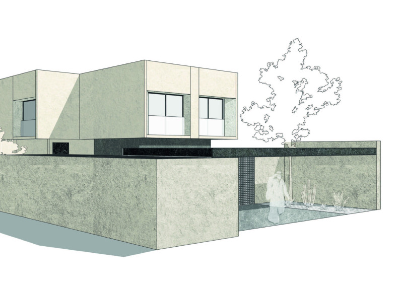 Sustainable Living Through Ramel Bricks and Dateform in Modern Residential Design