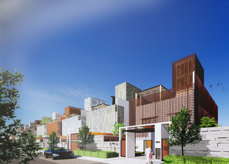 Wind Towers and Zellige Tiles in a Sustainable Residential Community