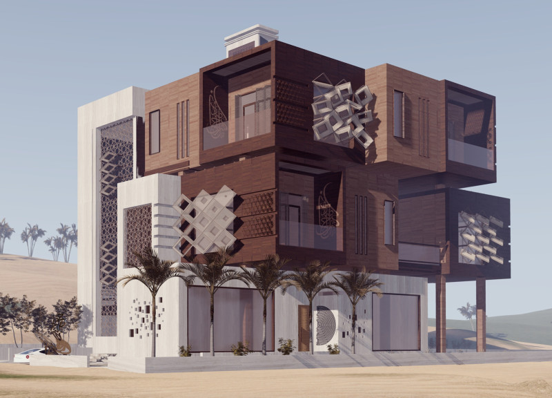 Charred Wooden Shingles and Cross-Laminated Timber Panels Form a Sustainable Residential Haven