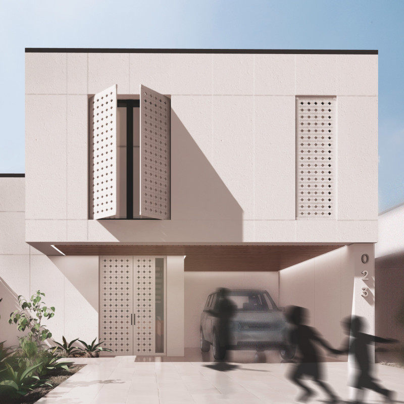 Sustainable Living Enclosed in Prefabricated Panels with Integrated Photovoltaics