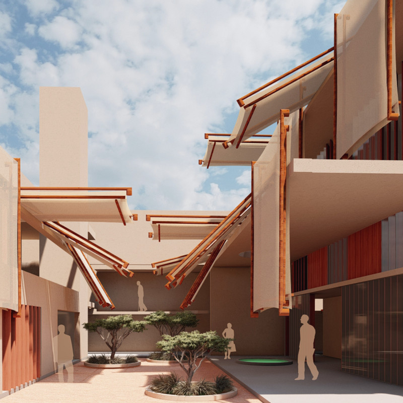 Dynamic Louvres and Natural Ventilation in a Limestone-Clad Family Residence