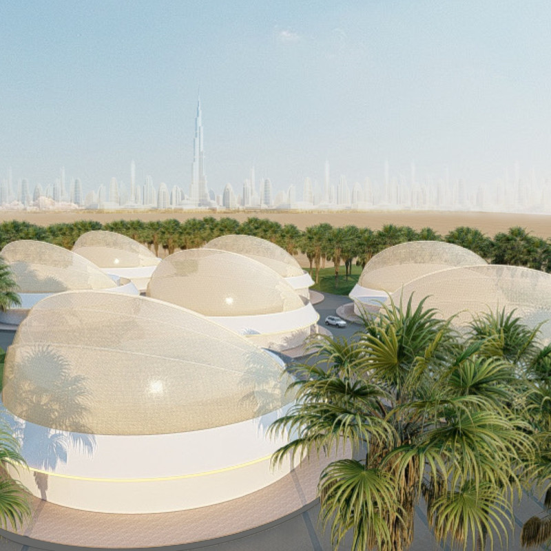 Adaptive Facade and Sustainable Materials Define a Circular Family Residence