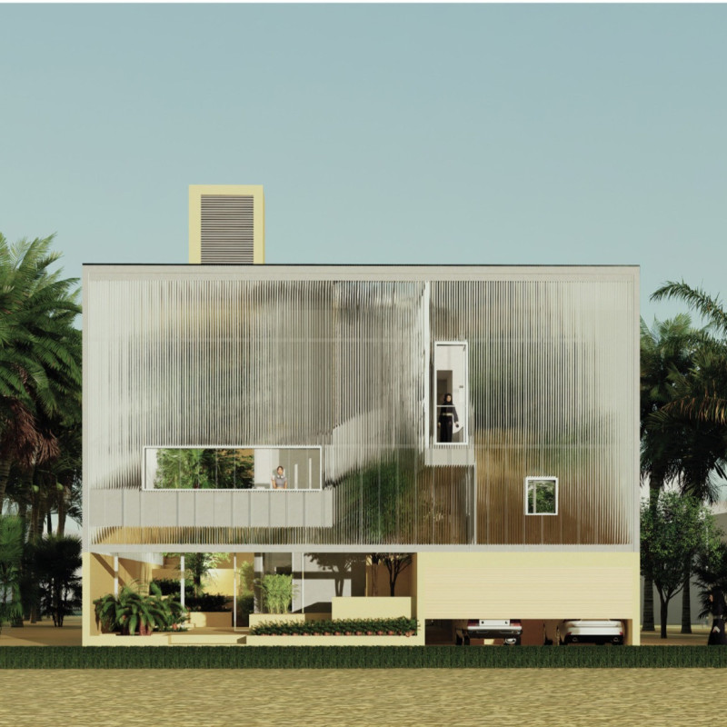 Polycarbonate Facades and Wind Towers Enhance Sustainable Villa Living in Dubai