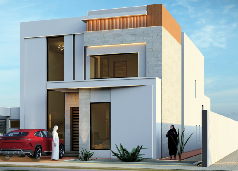 Natural Light and Seamless Flow in a Stone and Glass Residence