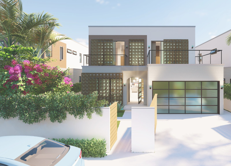 3d Printed Panels and Structural Insulated Elements Enhancing Community Privacy in a Sustainable Residential Setting
