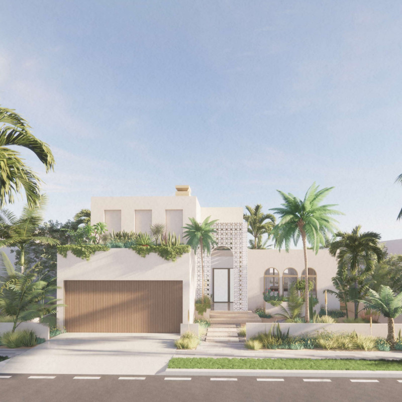 Passive Cooling Through Wind Towers and Rammed Earth in a Modern Family Residence