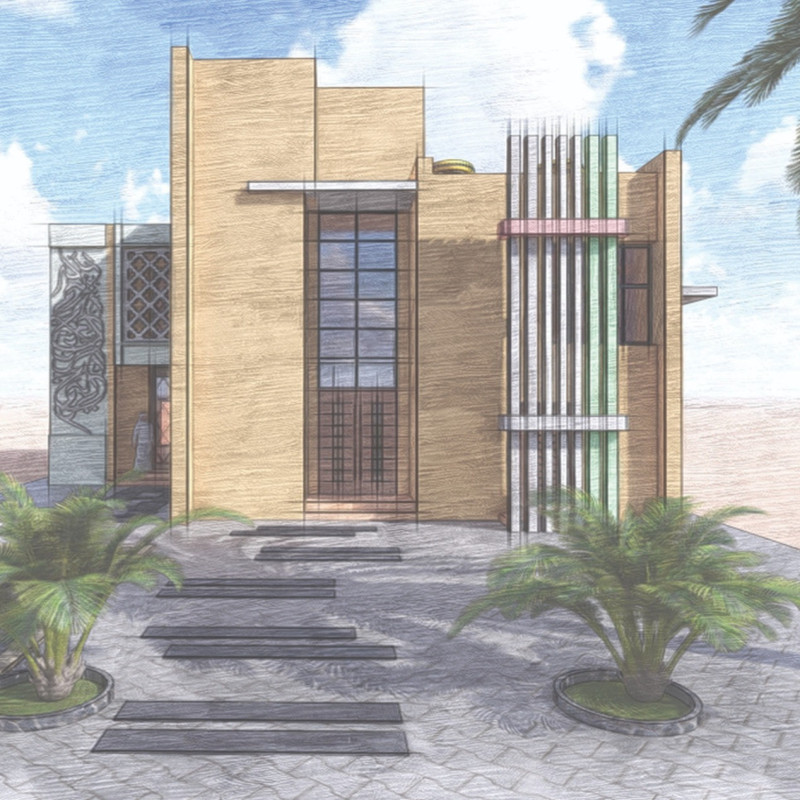 Rammed Earth and Environmental Concrete Create a Sustainable Oasis in Residential Design