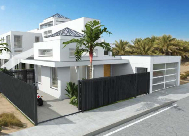 Prefabricated Steel Frame with Solar Integration and Natural Insulation Solutions in Desert Residential Design