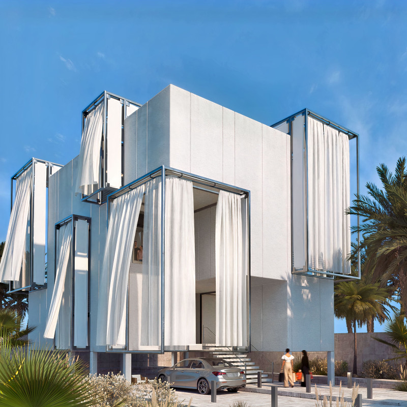 Sustainable Residence with Integrated Natural Light