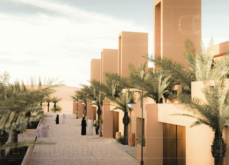 Charred Wooden Shingles and Sustainable Wood Create Community-Focused Living in a Desert Climate