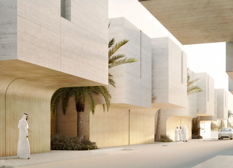 A Residential Ensemble with Courtyards and Mayadeen