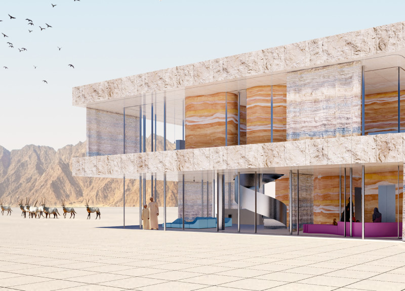 Rammed Earth Walls and Weathered Aluminum Frame in Sustainable Residential Design