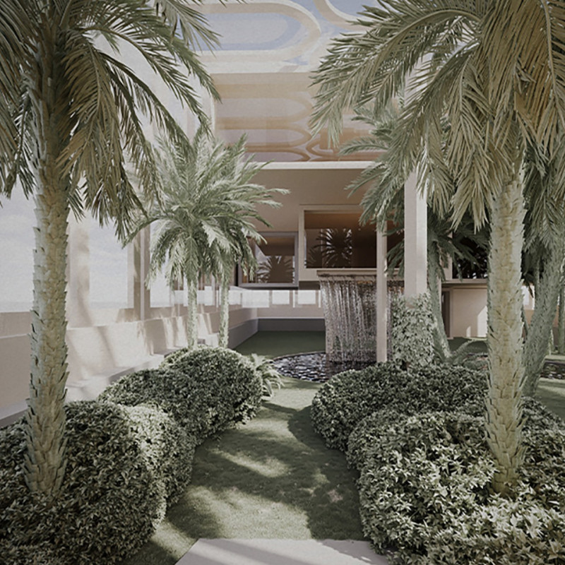 Arched Windows and Movable Panels in Eco-Friendly Design with Sustainable Materials