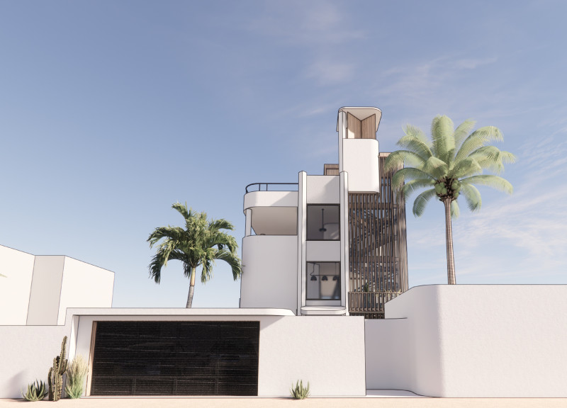 Engineered Bamboo and Natural Clay Plaster Home with Passive Climate Control Strategies