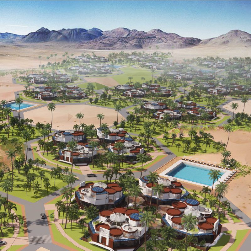 Tessellated Community Units Featuring Photovoltaic Panels and Recycled Materials