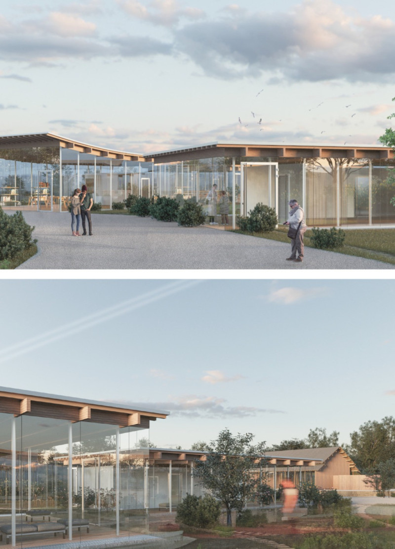 Charred Wooden Shingles and Modular Timber Units Shaping an Inclusive Housing Community