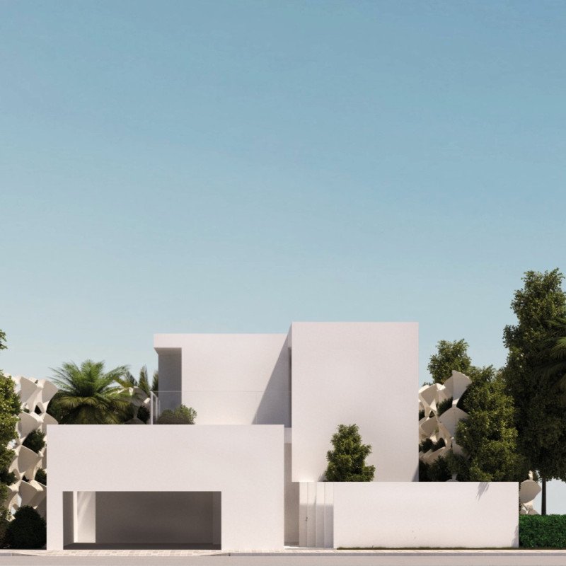 3d Printed Concrete and Living Walls Defining Sustainable Urban Living in a Desert Environment