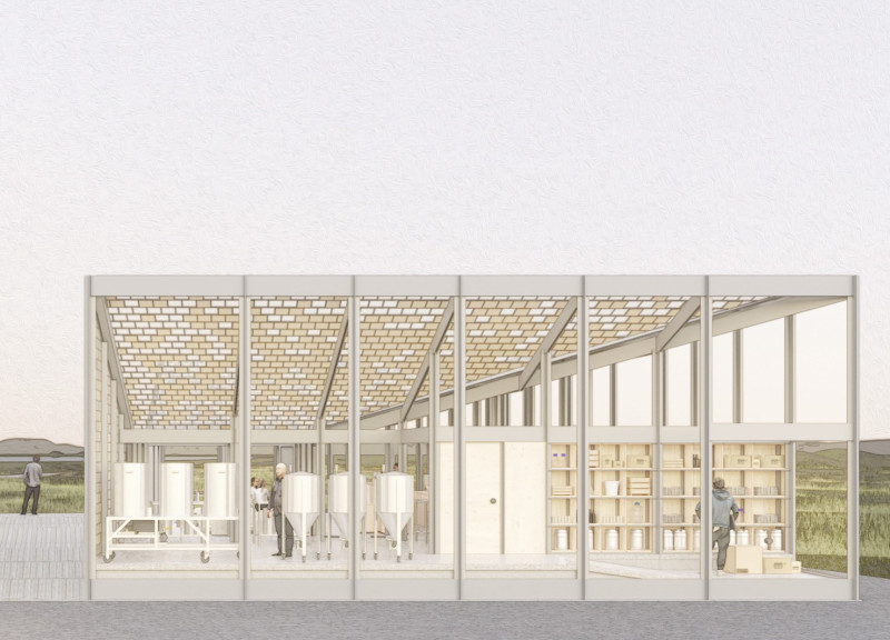 Polycarbonate Roof and Glass Facades Enhance Community Engagement in Sustainable Timber Structure