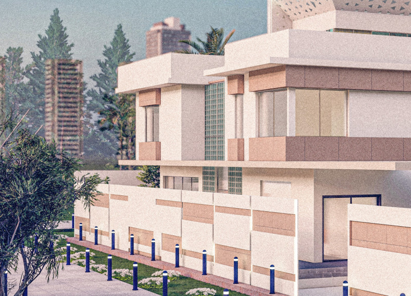 Dynamic Skylights and Green Concrete Shape a Sustainable Residential Oasis