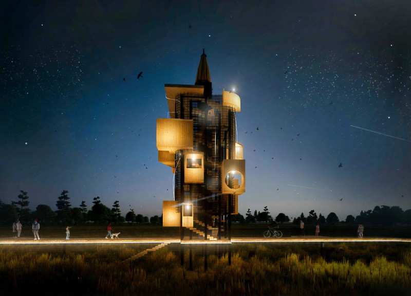 A Platform for Observation, Circulation, and Gathering