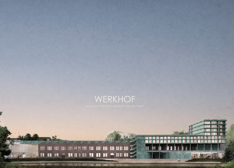 Charred Wood Shingles Integrate with Public Spaces to Create Intergenerational Living Environments