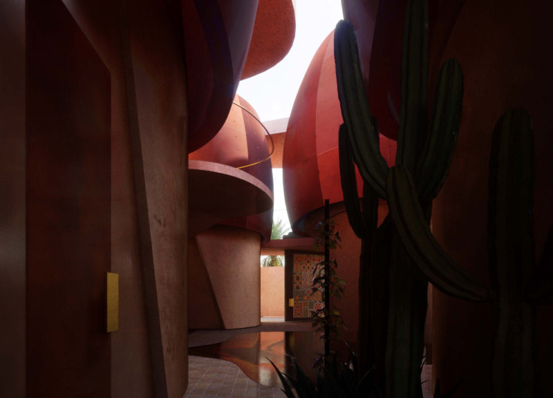 Wind Towers and Mudbrick Integration in Climate-Responsive Housing