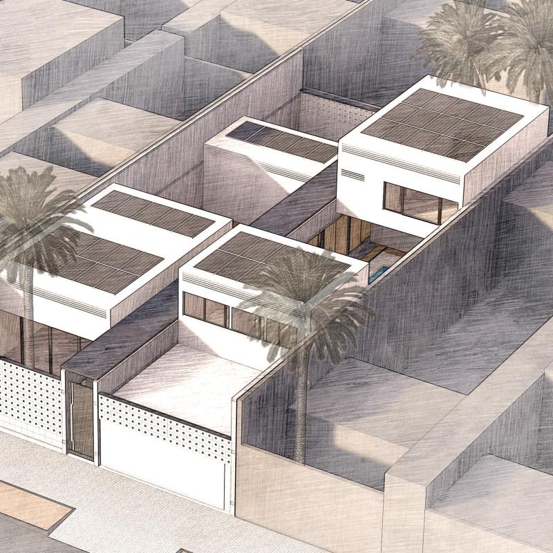 Movable Prefabricated Units with Sustainable Solar Integration and Natural Ventilation Features