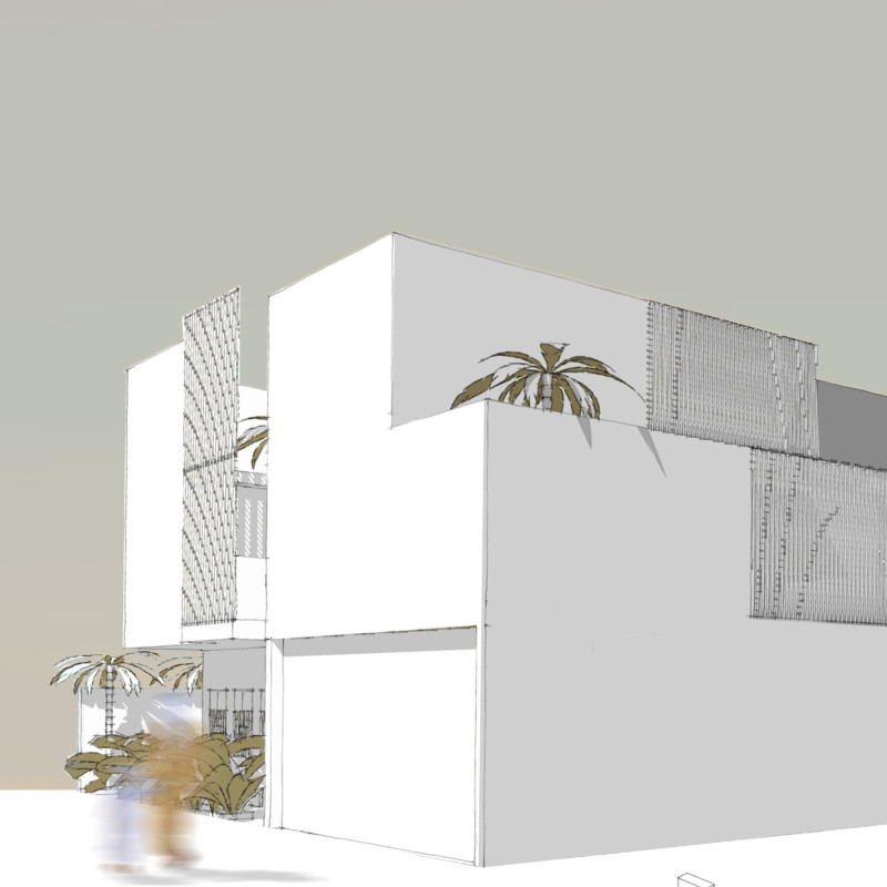 Compressed Earth Blocks and Native Materials Define Sustainable Living in Coastal Context