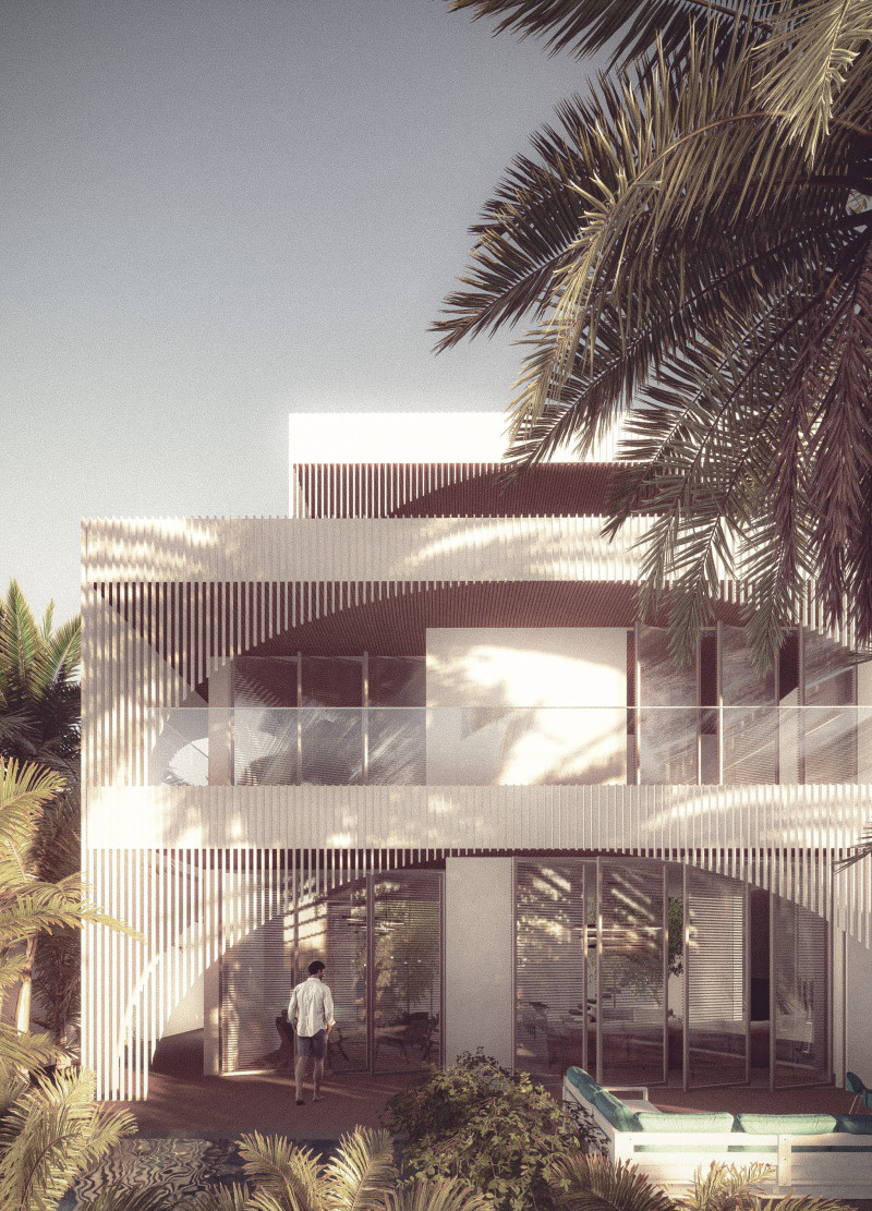 Charred Wooden Shingles and Underfloor Cooling Define Sustainable Living in a Modular Residence