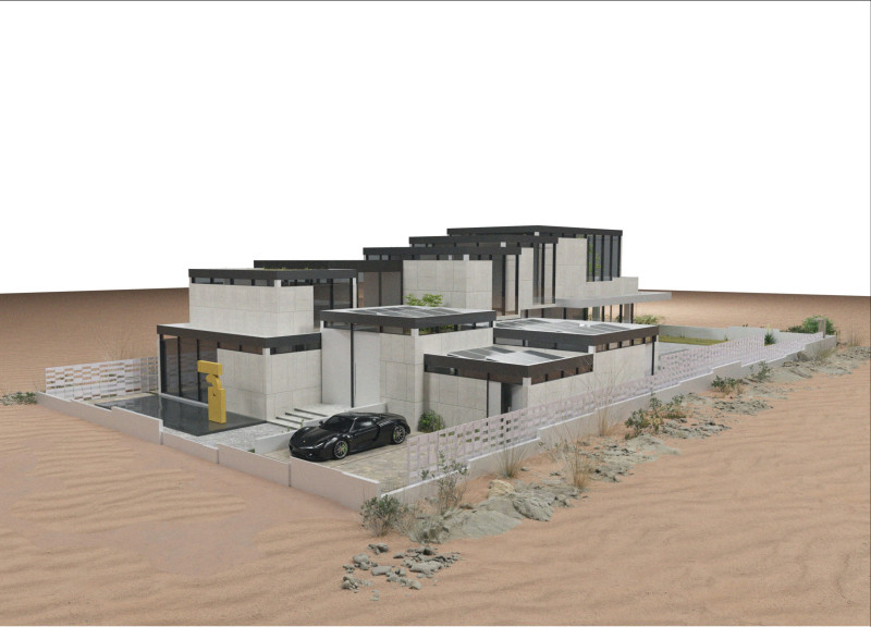 Charred Wooden Shingles and Modular Units in Sustainable Community Housing