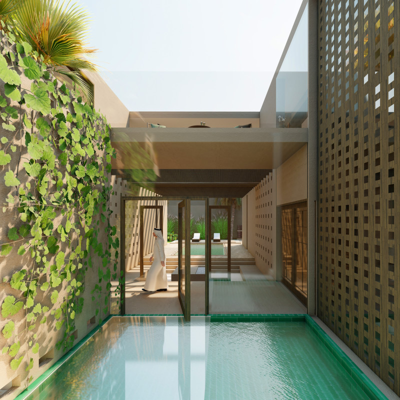 Rammed Earth and Photovoltaic Glass Transform a Family Home into a Sustainable Oasis