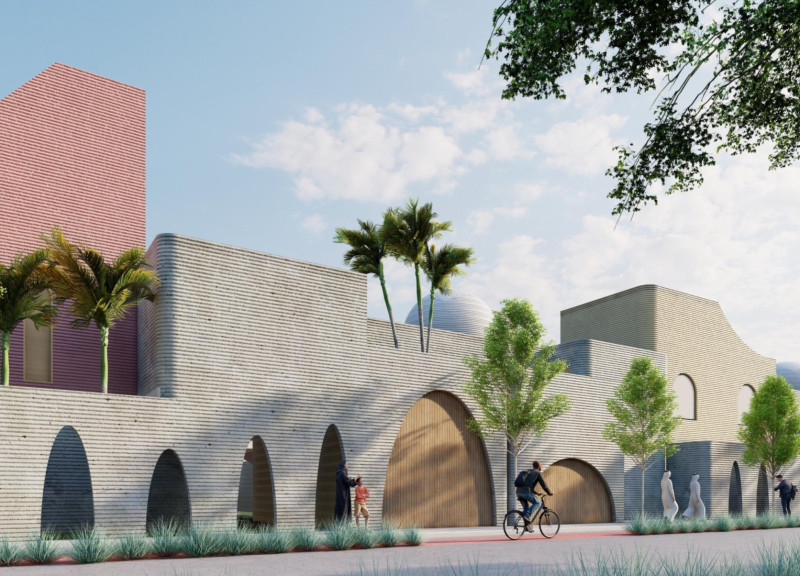 Kinetic Façade of Local Clay Bricks Meets AI-Customized Flexible Spaces