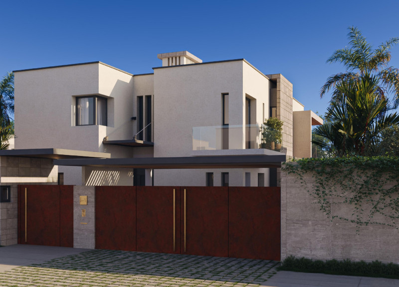 Chilled Terraces and Sustainable Stone: a Cultural Residence Enveloped in Local Materials