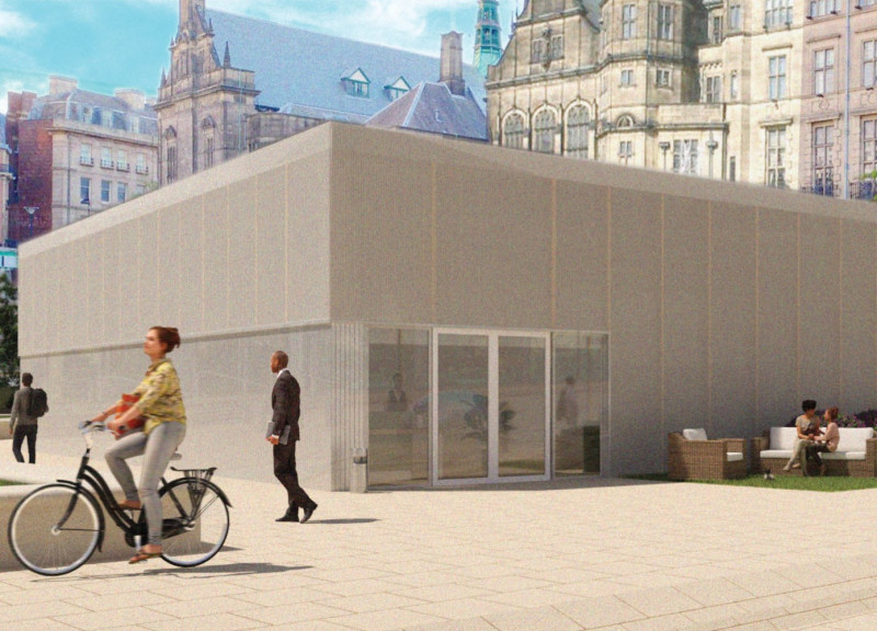 Bioplastic Facades and Hydroponic Greens in a Flexible Urban Workspace