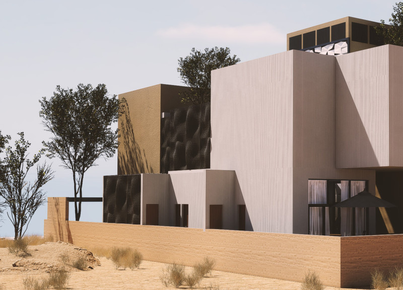 Charred Shingles and Lattice Screens Define a Sustainable Courtyard Residence