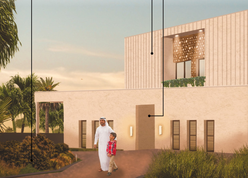 Rammed Earth Walls with Charred Wooden Shingles in a Sustainable Family Residence