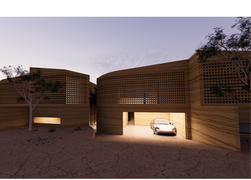 Rammed Earth Construction and Native Landscaping Unite in a Climate-Responsive Residence