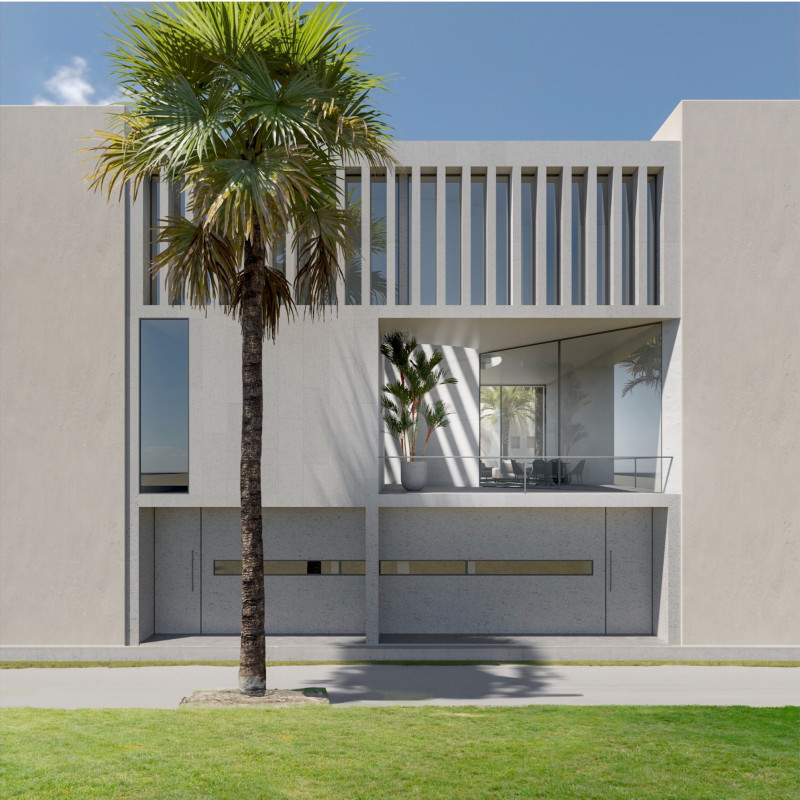 Environmental Sanctuary Featuring Biogenic Limestone and Carbon Reinforced Concrete